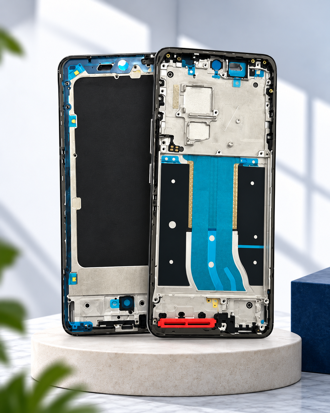 Compatible Replacement for Realme 12 Pro 5G Middle Frame – Mobile Chassis Replacement